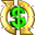 Money turnover icon