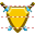Shield and swords icon