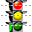 Traffic lights icon
