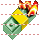 Burn money icon