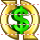 Money turnover icon