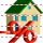 Mortgage loan interest payment icon