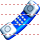 Telephone receiver icon