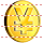 Yen coin icon