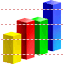 3d graph icon