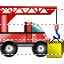 Crane truck icon