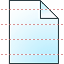 Empty document icon