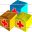 Medical store icon