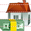 Mortgage loan icon