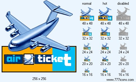 Air Ticket Icon Images