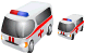 Ambulance car icons