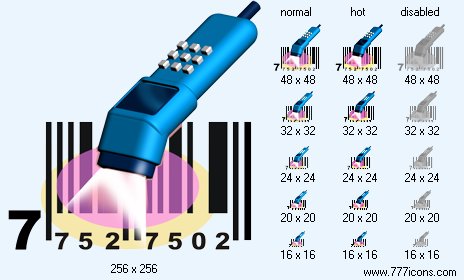 Bar-Code Scanner Icon Images