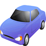 Blue Car icon