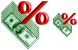Capital gains icons