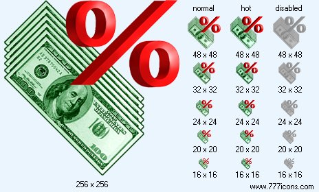 Capital Gains Icon Images
