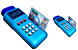 Card terminal icons