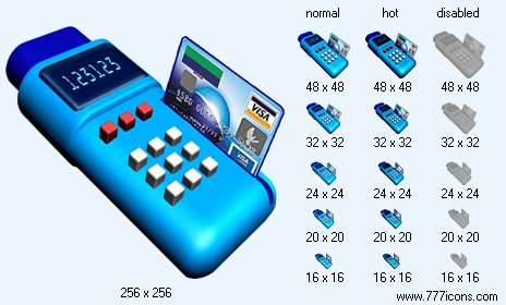 Card Terminal Icon Images
