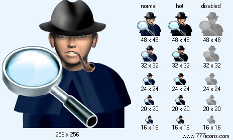 Detective Icon Images