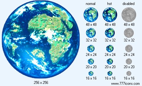 Earth Icon Images