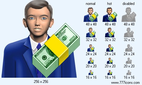 Financier Icon Images