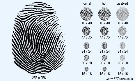 Finder Print Icon Images