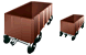 Freight car icons