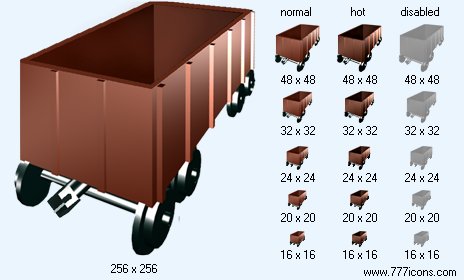 Freight Car Icon Images