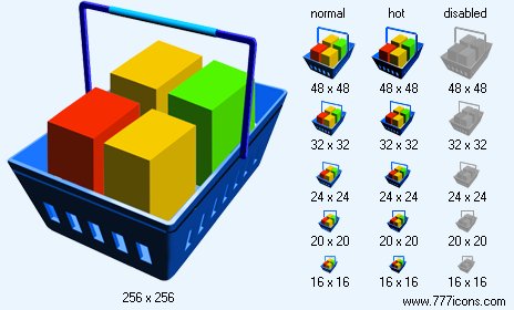 Full Basket Icon Images