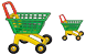 Hand cart icons