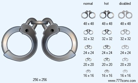 Handcuffs Icon Images