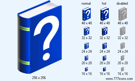 Help Book Icon Images