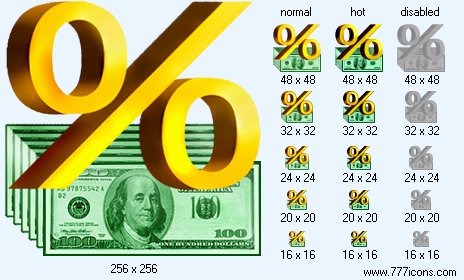 Interest On Deposit Icon Images