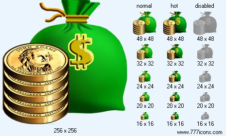 Money Bag Icon Images