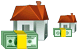 Mortgage loan icons