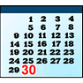 Period End icon