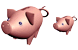 Piggy-bank icons