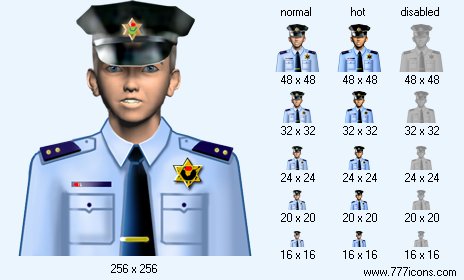 Police-Officer Icon Images