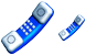 Telephone receiver icons