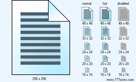Text Document Icon Images