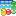 3d bar chart icon