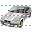 Silver car icon
