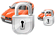 Car guard icons