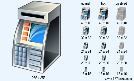 Empty ATM Icon Images