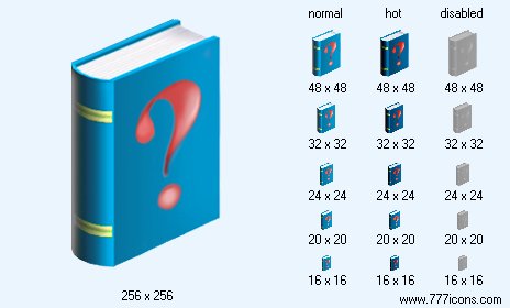 Help Book Icon Images