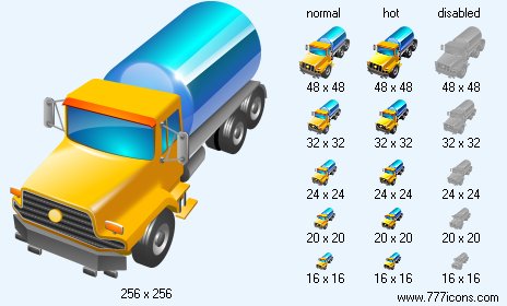 Tank Truck Icon Images