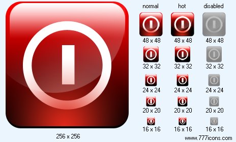Turn Off Button Icon Images