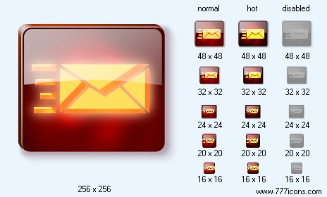 Send Letter Icon Images