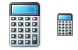 Calculator icons