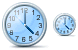 Clock icons