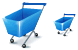 Hand cart icons